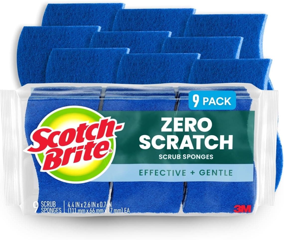 Scotch-Brite Zero Scratch Sponges