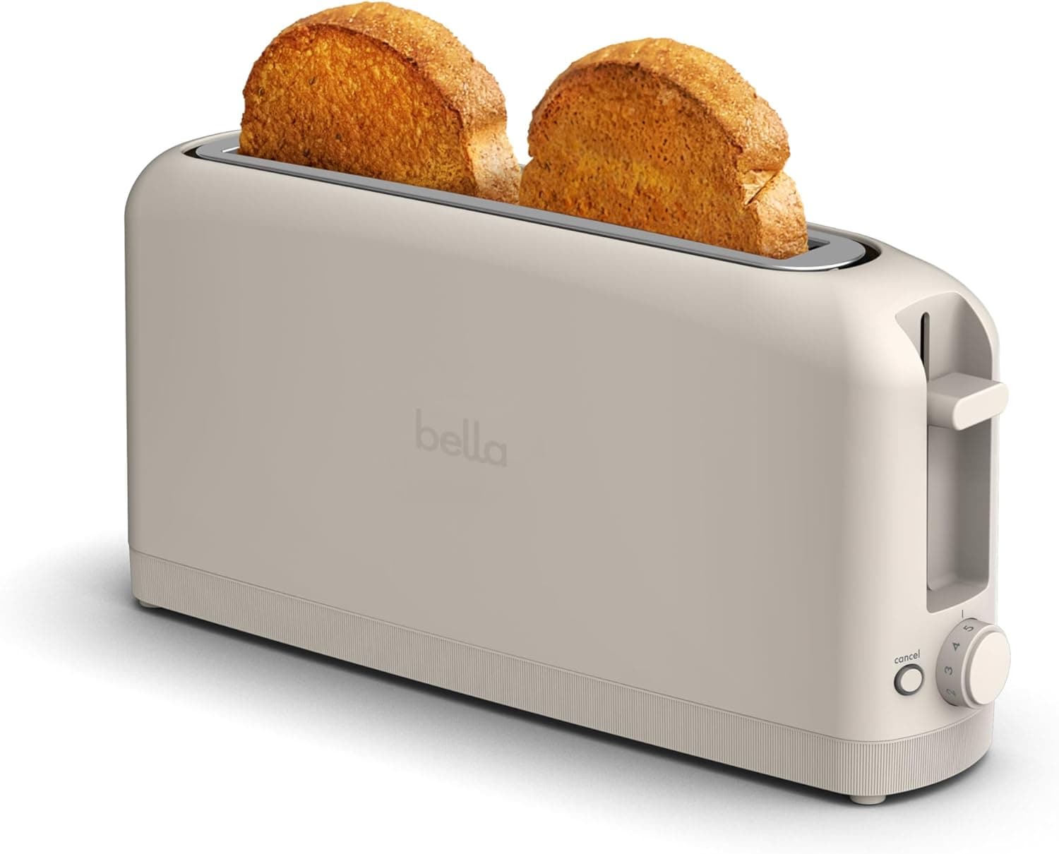 bella 2 Slice Slim Toaster with 6 Shade Settings